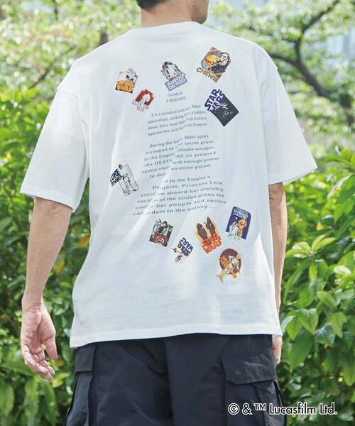 MASTER FRAME（マスターフレーム ）の「MASTER FRAME / STARWARS / ホワイトTシャツ（Tシャツ/カットソー・メンズ・ホワイト系その他3/ホワイト系その他/ホワイト系その他2・1/2/3/4）」の3枚目の写真