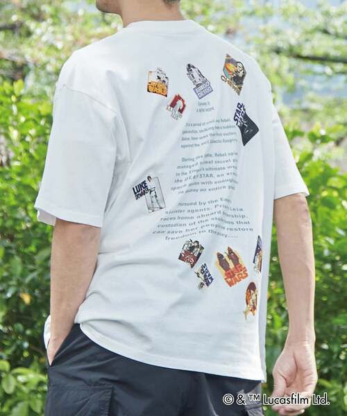 MASTER FRAME（マスターフレーム ）の「MASTER FRAME / STARWARS / ホワイトTシャツ（Tシャツ/カットソー・メンズ・ホワイト系その他3/ホワイト系その他/ホワイト系その他2・1/2/3/4）」の5枚目の写真