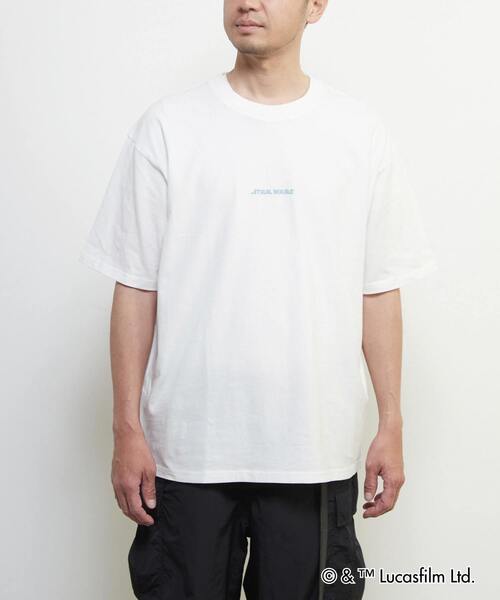 MASTER FRAME（マスターフレーム ）の「MASTER FRAME / STARWARS / ホワイトTシャツ（Tシャツ/カットソー・メンズ・ホワイト系その他3/ホワイト系その他/ホワイト系その他2・1/2/3/4）」の9枚目の写真