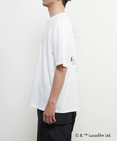 MASTER FRAME（マスターフレーム ）の「MASTER FRAME / STARWARS / ホワイトTシャツ（Tシャツ/カットソー・メンズ・ホワイト系その他3/ホワイト系その他/ホワイト系その他2・1/2/3/4）」の10枚目の写真
