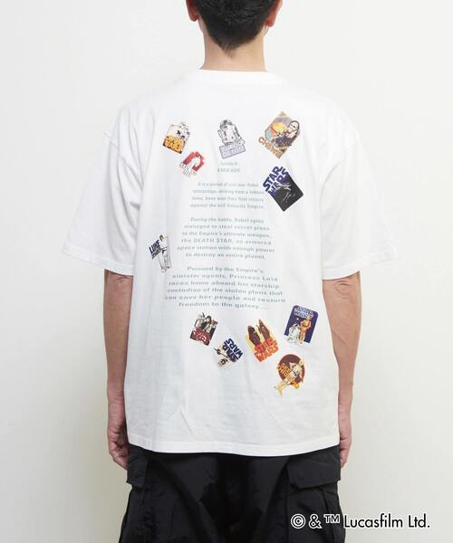 MASTER FRAME（マスターフレーム ）の「MASTER FRAME / STARWARS / ホワイトTシャツ（Tシャツ/カットソー・メンズ・ホワイト系その他3/ホワイト系その他/ホワイト系その他2・1/2/3/4）」の11枚目の写真