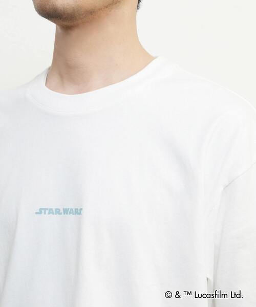 MASTER FRAME（マスターフレーム ）の「MASTER FRAME / STARWARS / ホワイトTシャツ（Tシャツ/カットソー・メンズ・ホワイト系その他3/ホワイト系その他/ホワイト系その他2・1/2/3/4）」の13枚目の写真