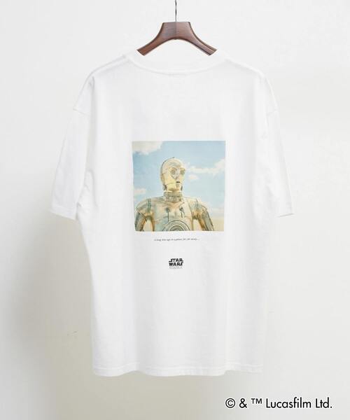 MASTER FRAME（マスターフレーム ）の「MASTER FRAME / STARWARS / ホワイトTシャツ（Tシャツ/カットソー・メンズ・ホワイト系その他3/ホワイト系その他/ホワイト系その他2・1/2/3/4）」の19枚目の写真