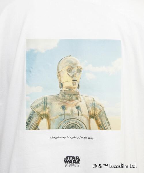 MASTER FRAME（マスターフレーム ）の「MASTER FRAME / STARWARS / ホワイトTシャツ（Tシャツ/カットソー・メンズ・ホワイト系その他3/ホワイト系その他/ホワイト系その他2・1/2/3/4）」の21枚目の写真