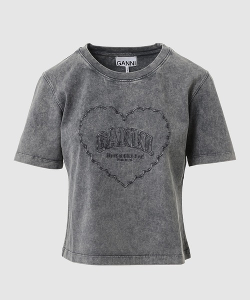 Heavy Cotton Jersey Heart Small T-Shirt（Tシャツ/カットソー
