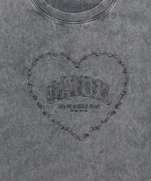 Heavy Cotton Jersey Heart Small T-Shirt（Tシャツ/カットソー