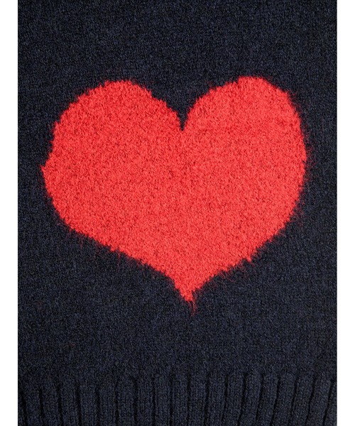 BOBO CHOSES(ボボショーズ)の「Bobo Joker jacquard turtle neck jumper(ニット/セーター・キッズ・ダークネイビー・6-7YEAR/4-5YEAR/2-3YEAR/8-9y/10-11y/12-13y)」の7枚目の写真
