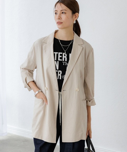 Elura（エルーラ）の「ロゴゆるＴシャツ / 579969（Tシャツ/カットソー・レディース・ダークブラウン/ホワイト/ブラック・FREE）」の18枚目の写真