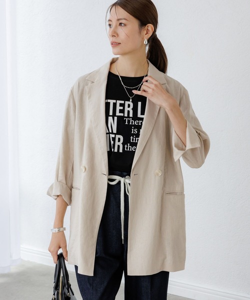 Elura（エルーラ）の「ロゴゆるＴシャツ / 579969（Tシャツ/カットソー・レディース・ダークブラウン/ホワイト/ブラック・FREE）」の17枚目の写真