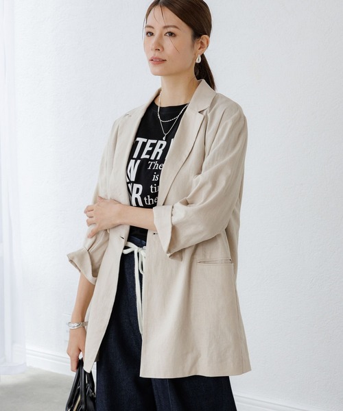 Elura（エルーラ）の「ロゴゆるＴシャツ / 579969（Tシャツ/カットソー・レディース・ダークブラウン/ホワイト/ブラック・FREE）」の16枚目の写真