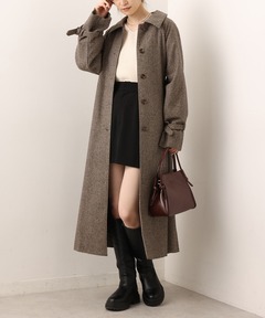 セール】アンゴラ袖ファーロングコート（その他アウター）｜NOLLEY'S