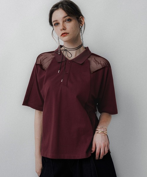 レースキリカエTシャツ HARE セール】レースキリカエポロTシャツ(HARE)（ポロシャツ）｜HARE