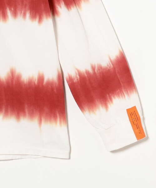 Black Weirdos(ブラックウィドウ)の「BLACK WEIRDOS / Tiedye Border LS Tee(Tシャツ/カットソー・メンズ・ホワイト・XL/L/M)」の4枚目の写真