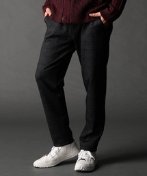 NICOLE CLUB FOR MEN | レーヨン混ヘビーポンチ イージーパンツ(その他パンツ)