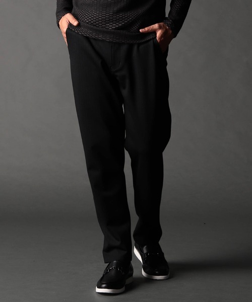 NICOLE CLUB FOR MEN（ニコルクラブフォーメン）の「レーヨン混ヘビーポンチ イージーパンツ（その他パンツ・メンズ・その他1/その他2/ブラック/ブラウン系/ネイビー系・SMALL/MEDIUM/LARGE/X-LARGE）」の5枚目の写真
