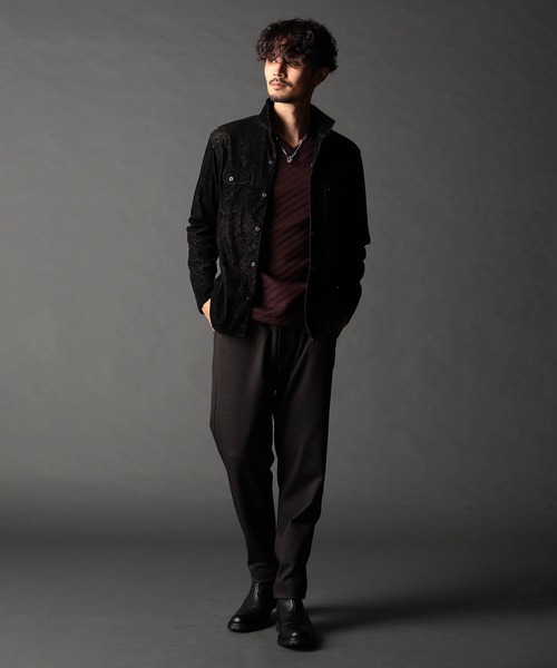 レーヨン混ヘビーポンチ イージーパンツ（その他パンツ）｜NICOLE CLUB