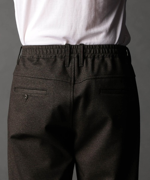 NICOLE CLUB FOR MEN（ニコルクラブフォーメン）の「レーヨン混ヘビーポンチ イージーパンツ（その他パンツ・メンズ・その他1/その他2/ブラック/ブラウン系/ネイビー系・SMALL/MEDIUM/LARGE/X-LARGE）」の9枚目の写真