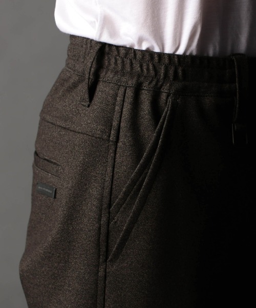 NICOLE CLUB FOR MEN（ニコルクラブフォーメン）の「レーヨン混ヘビーポンチ イージーパンツ（その他パンツ・メンズ・その他1/その他2/ブラック/ブラウン系/ネイビー系・SMALL/MEDIUM/LARGE/X-LARGE）」の11枚目の写真