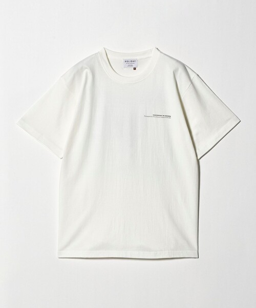 HOLIDAY BOILEAU（ホリディボワロ）の「【別注】＜HOLIDAY BOILEAU＞YESTERDAY Tシャツ（Tシャツ/カットソー・メンズ・ホワイト・M/XL/L）」の12枚目の写真