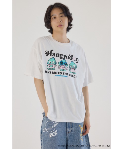 サンリオキャラクターズ)ビーチハンギョドンTシャツ（Tシャツ