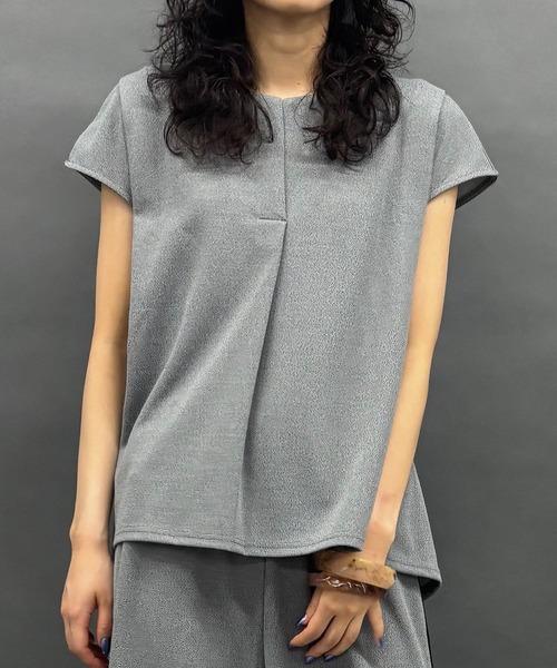 セール】杢ジャガードプルオーバー（Tシャツ/カットソー）｜NICOLE