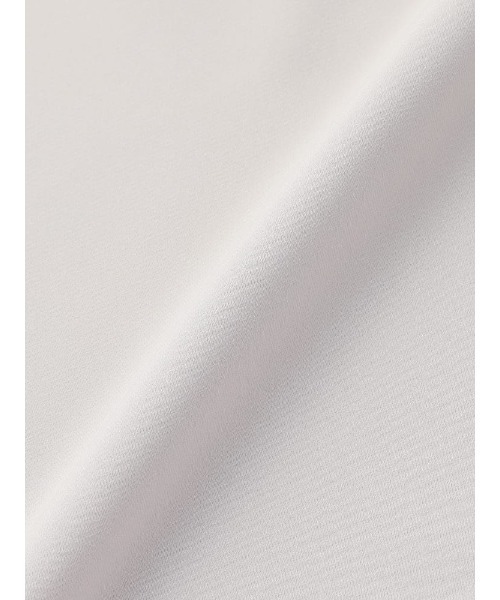 Perfect Suit FActory(パーフェクトスーツファクトリー)の「プリーツボウタイブラウス オフホワイト/サックス/ベージュ(Tシャツ/カットソー・レディース・ベージュ/サックスブルー/オフホワイト・M/L/S)」の6枚目の写真