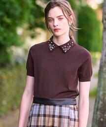 DRESSTERIOR | 【きれいめ/オンオフ】ビジューカラーニット(ニット/セーター)