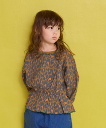 MARKEY'S | 総柄ワッフルペプラムカットソー(Tシャツ/カットソー)