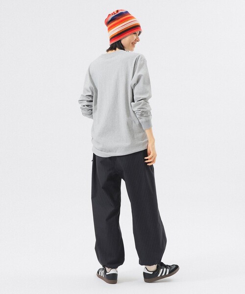 BEAMS BOY（ビームスボーイ）の「【1/15再値下げ】【別注】SCREEN STARS / プリント ロングスリーブ Tシャツ（Tシャツ/カットソー・レディース・ホワイト/ネイビー/グレー・ONE SIZE）」の10枚目の写真