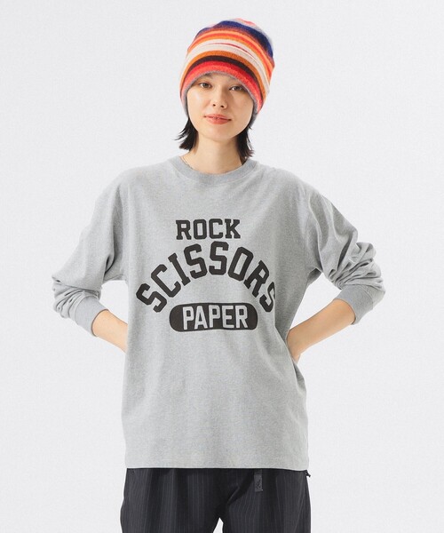 BEAMS BOY（ビームスボーイ）の「【1/15再値下げ】【別注】SCREEN STARS / プリント ロングスリーブ Tシャツ（Tシャツ/カットソー・レディース・ホワイト/ネイビー/グレー・ONE SIZE）」の9枚目の写真