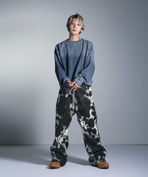 セール】サンフェードコンパクトクルーネックヘビーウェイトスウェット