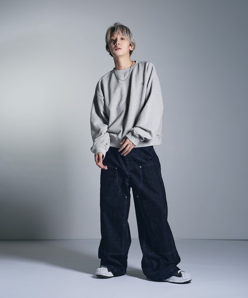 セール】サンフェードコンパクトクルーネックヘビーウェイトスウェット