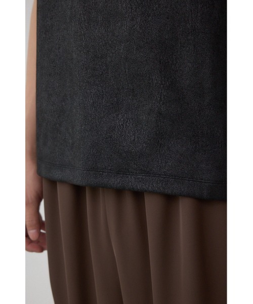 AZUL by moussy（アズールバイマウジー）の「フェイクスウェードパネル切替トップス（Tシャツ/カットソー・メンズ・ブラウン系その他/グレー系その他/ブルー系その他3・MEDIUM/LARGE）」の21枚目の写真