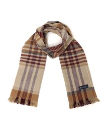 CORNILLON（コルニヨン）の「P.CORNILLON:〈手洗い可能〉マルチカラー チェック ストール（マフラー）」