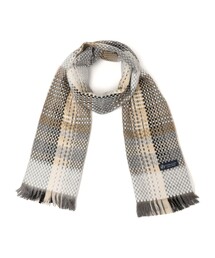 CORNILLON | P.CORNILLON:〈手洗い可能〉マルチカラー チェック ストール(マフラー)