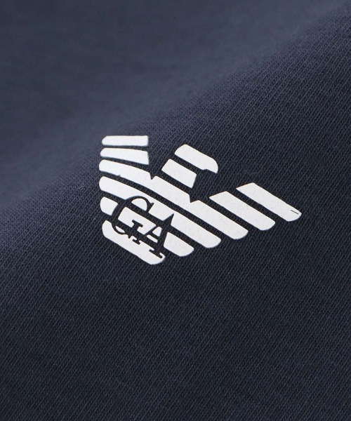 EMPORIO ARMANI(エンポリオアルマーニ)の「EMPORIO ARMANI TEXTURED LOGOBAND CREW NECK T-SHIRT 半袖Tシャツ EUサイズ 54007737(ルームウェア/パジャマ・メンズ・ネイビー/ホワイト/ブラック・L/M)」の7枚目の写真