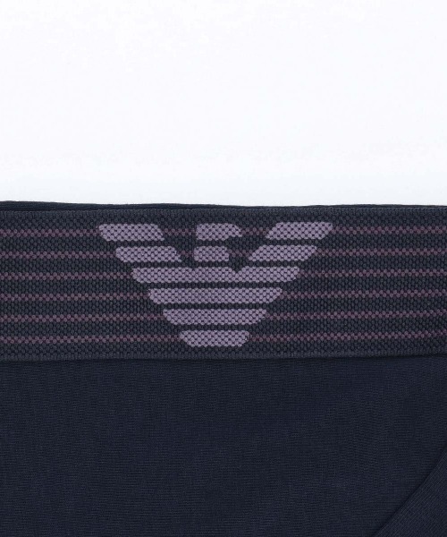 EMPORIO ARMANI(エンポリオアルマーニ)の「EMPORIO ARMANI TEXTURED LOGOBAND CREW NECK T-SHIRT 半袖Tシャツ EUサイズ 54007737(ルームウェア/パジャマ・メンズ・ネイビー/ホワイト/ブラック・L/M)」の15枚目の写真