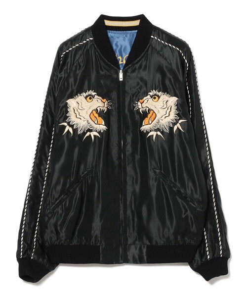 テーラー東洋 / Acetate Souvenir Jacket “WHITE TIGER” × “GOLD