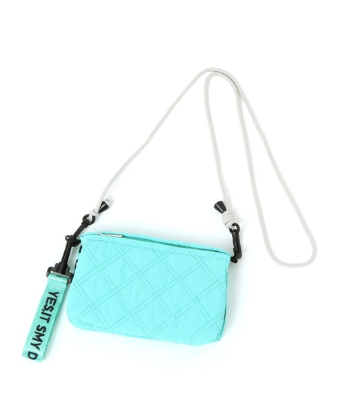 studio CLIP（スタディオクリップ）の「キルトお財布ショルダー（財布・レディース・ベージュ/ライトグリーン/ブルー/ブラック・FREE）」の4枚目の写真