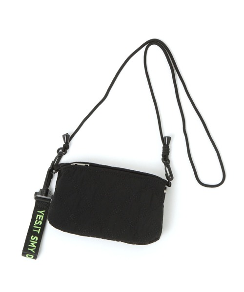 studio CLIP（スタディオクリップ）の「キルトお財布ショルダー（財布・レディース・ベージュ/ライトグリーン/ブルー/ブラック・FREE）」の2枚目の写真