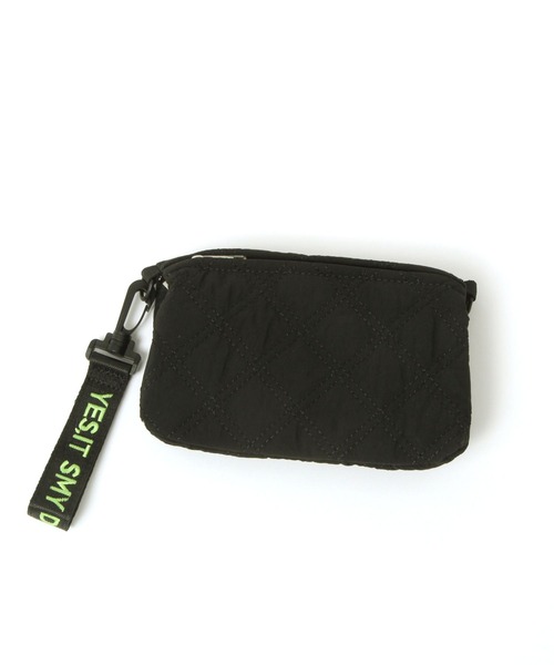 studio CLIP（スタディオクリップ）の「キルトお財布ショルダー（財布・レディース・ベージュ/ライトグリーン/ブルー/ブラック・FREE）」の5枚目の写真