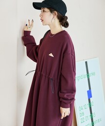 FREAK'S STORE（フリークスストア）の「限定展開 KELTY × FREAK'S STORE/ケルティ 別注 裏起毛 ウエスト ドローコード ワンピース（ワンピース）」