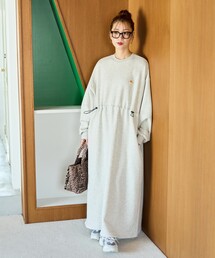 FREAK'S STORE（フリークスストア）の「限定展開 KELTY × FREAK'S STORE/ケルティ 別注 裏起毛 ウエスト ドローコード ワンピース（ワンピース）」