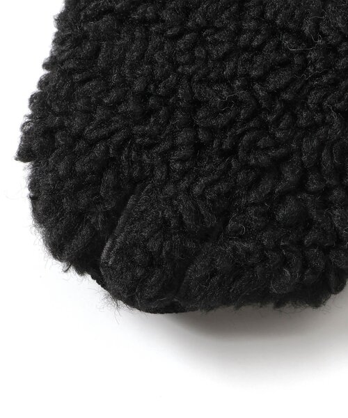 apres les cours（アプレレクール）の「ボアブーティ（ベビーシューズ/ベビーソックス・キッズ・アイボリー/ブラック・12）」の14枚目の写真