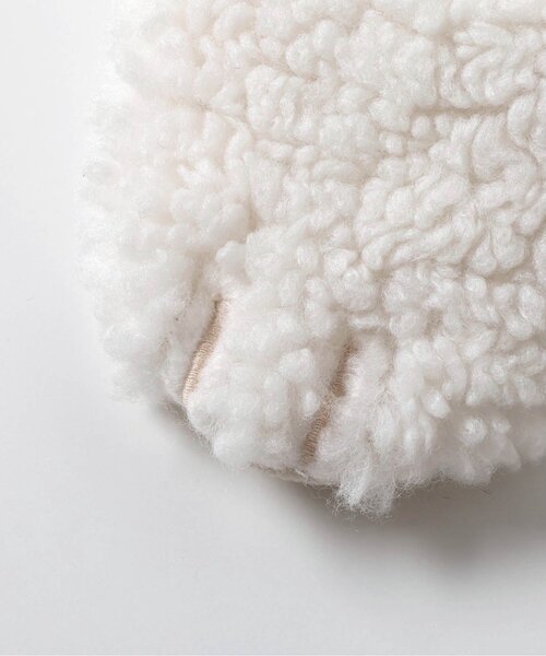 apres les cours（アプレレクール）の「ボアブーティ（ベビーシューズ/ベビーソックス・キッズ・アイボリー/ブラック・12）」の18枚目の写真