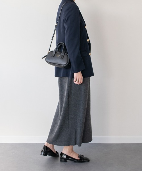 CHRISTIAN VILLA（クリスチャンヴィラ）の「【CHRISTIAN VILLA】シュリンクレザーミニハンドバッグ(Q56519)（ハンドバッグ・レディース・ダークブラウン/ブラック・ALL）」の12枚目の写真