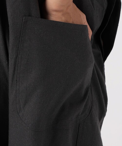 BASERANGE(ベースレンジ)の「BASE RANGE GREN OVERALLS(サロペット/オーバーオール・レディース・チャコールグレー・S)」の12枚目の写真