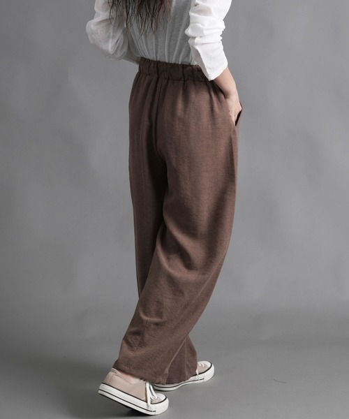 laurea(ラウレア)の「ピーチワッシャーベイカーバレルレッグパンツ(カーゴパンツ・レディース・ダークグレー/ベージュ/ブラウン/ブラック・M)」の18枚目の写真