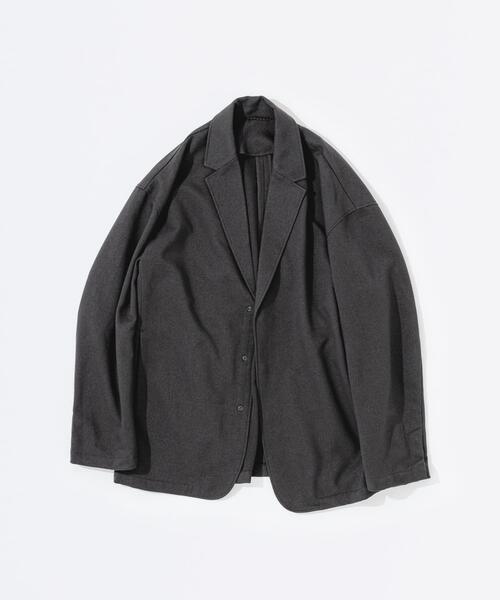 EKAL エカル ノーカラー ジャケット EKAL エカル ノーカラー ジャケット