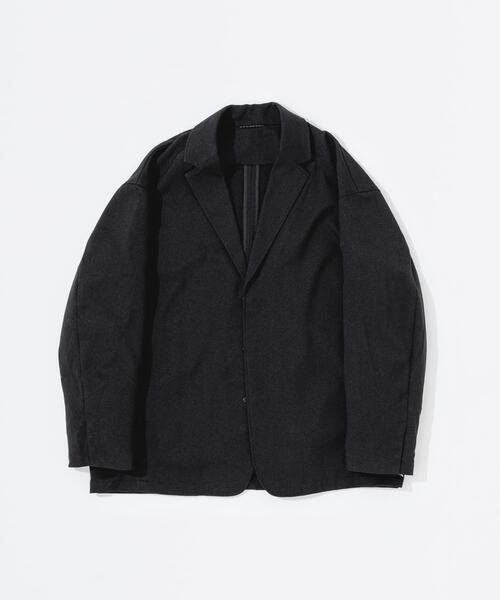 EKAL（エカル）の「ウールライクジャケット（その他アウター・メンズ・チャコールグレー/ブラック/ブラウン・LARGE/MEDIUM）」の2枚目の写真